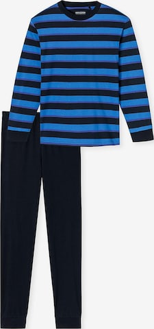 SCHIESSER Schlafanzug in Blau: predná strana