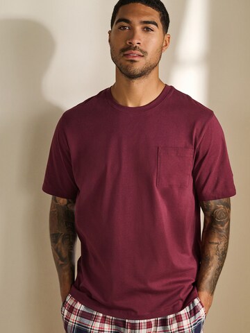 raudona Next Trumpa pižama