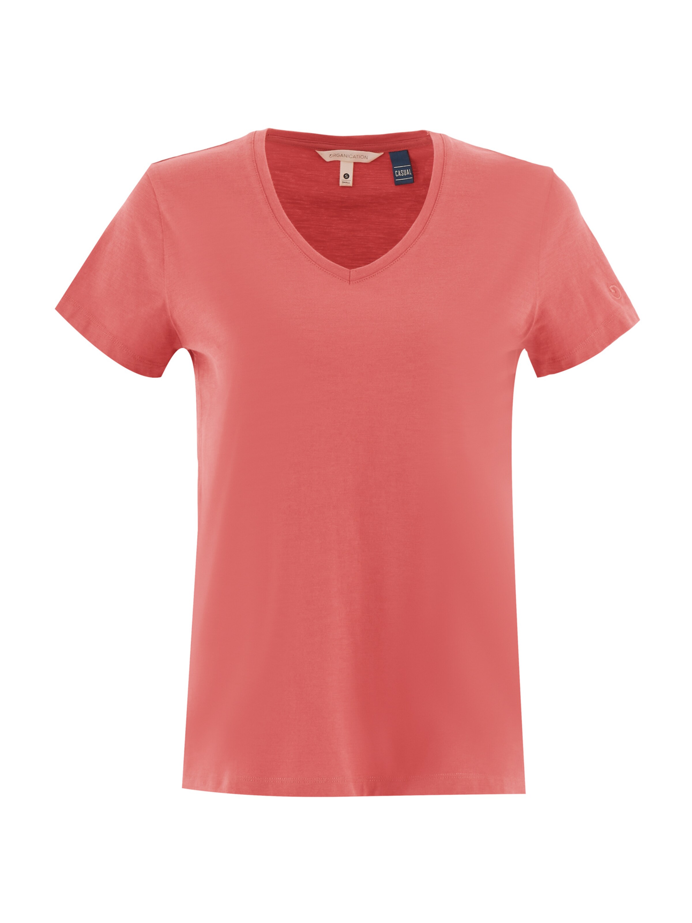 Organication Shirt in Red: front