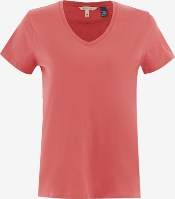 Organication T-Shirt in Rot: Vorderseite