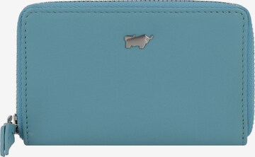 Braun Büffel Wallet 'Joy' in Blue: front