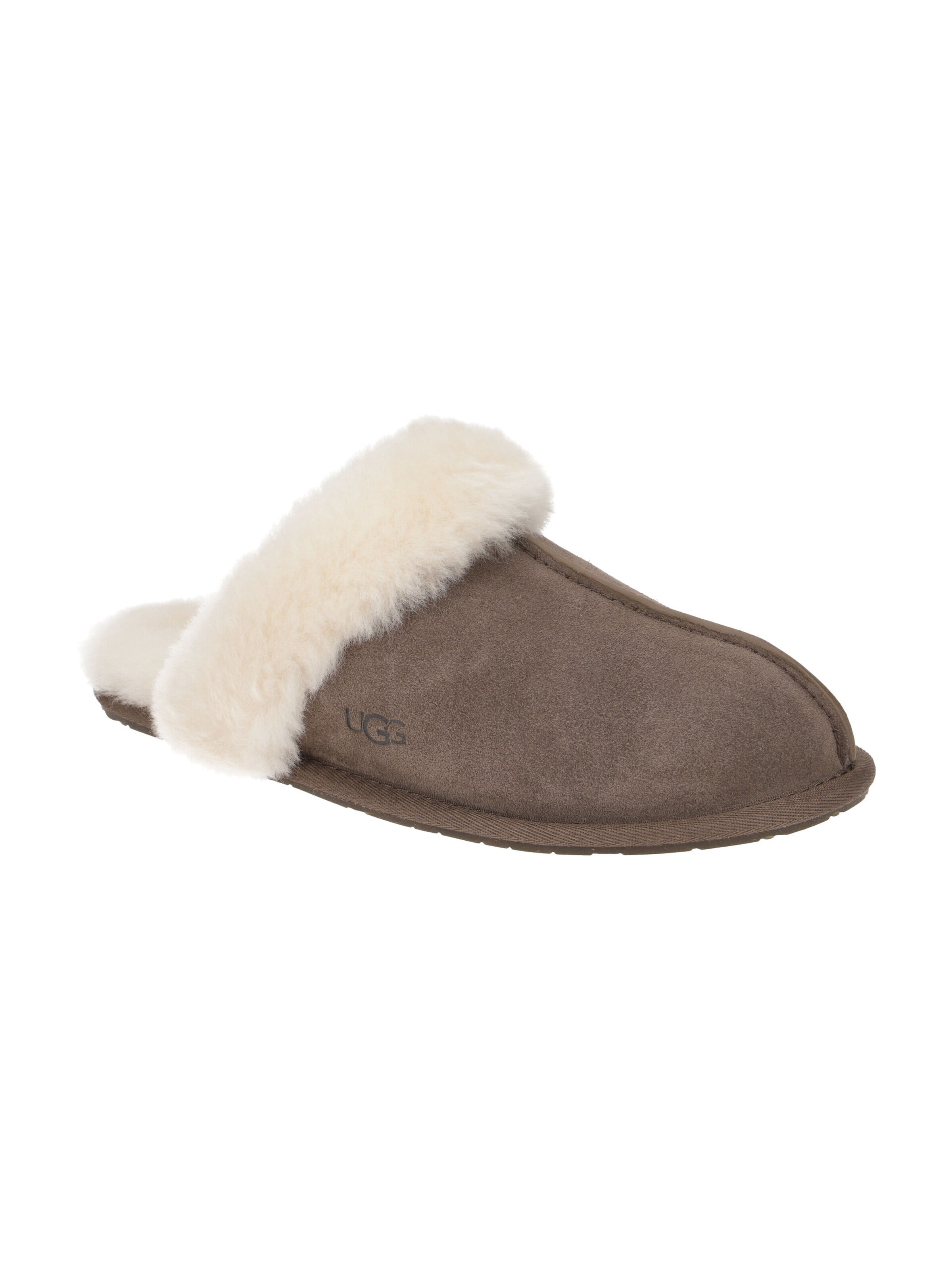 UGG Pantolette 'UGG Scuffette Hausschuhe dunkelbraun 1106872'‌‌‌‌‌‌‌‌‌ in Braun: Vorderseite