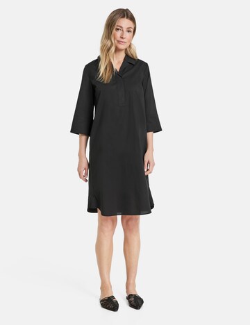 GERRY WEBER Shirt dress in Black