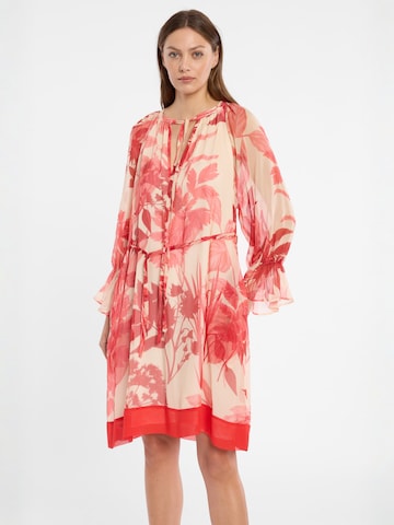 Ana Alcazar Jurk 'Dorely' in Roze: voorkant