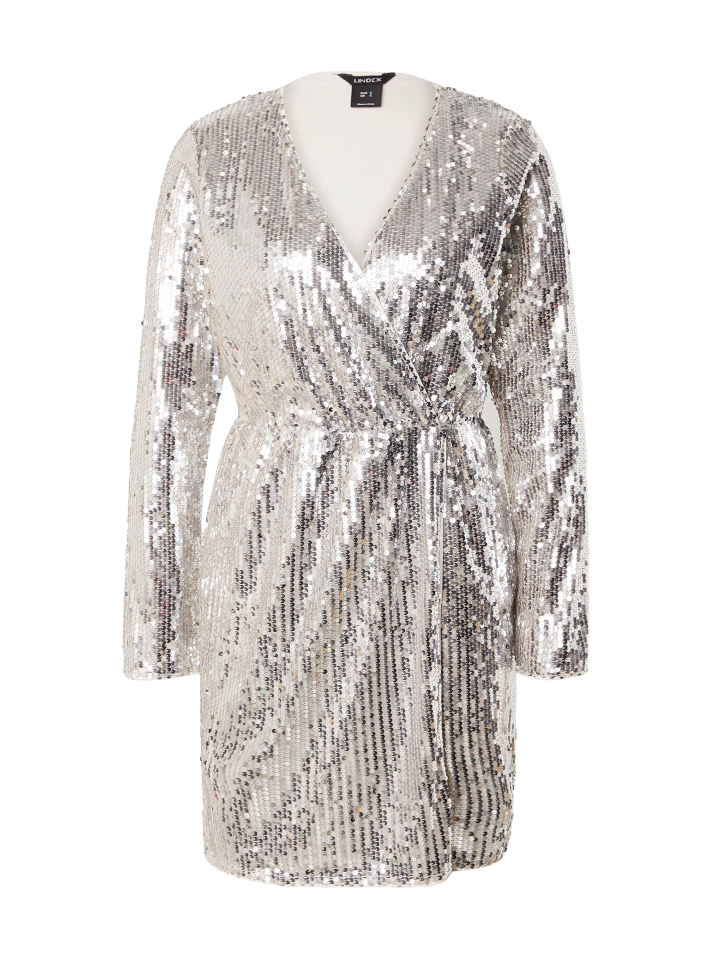 Lindex Cocktail dress 'Victoria' in Silver: front