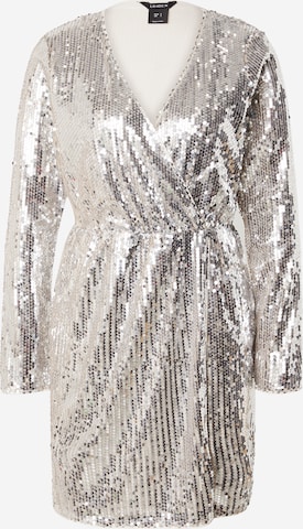 Lindex Коктейльное платье 'Victoria' в Серебристый: спереди