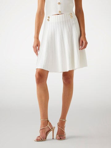 GUESS Skirt 'Emmie' in White: front