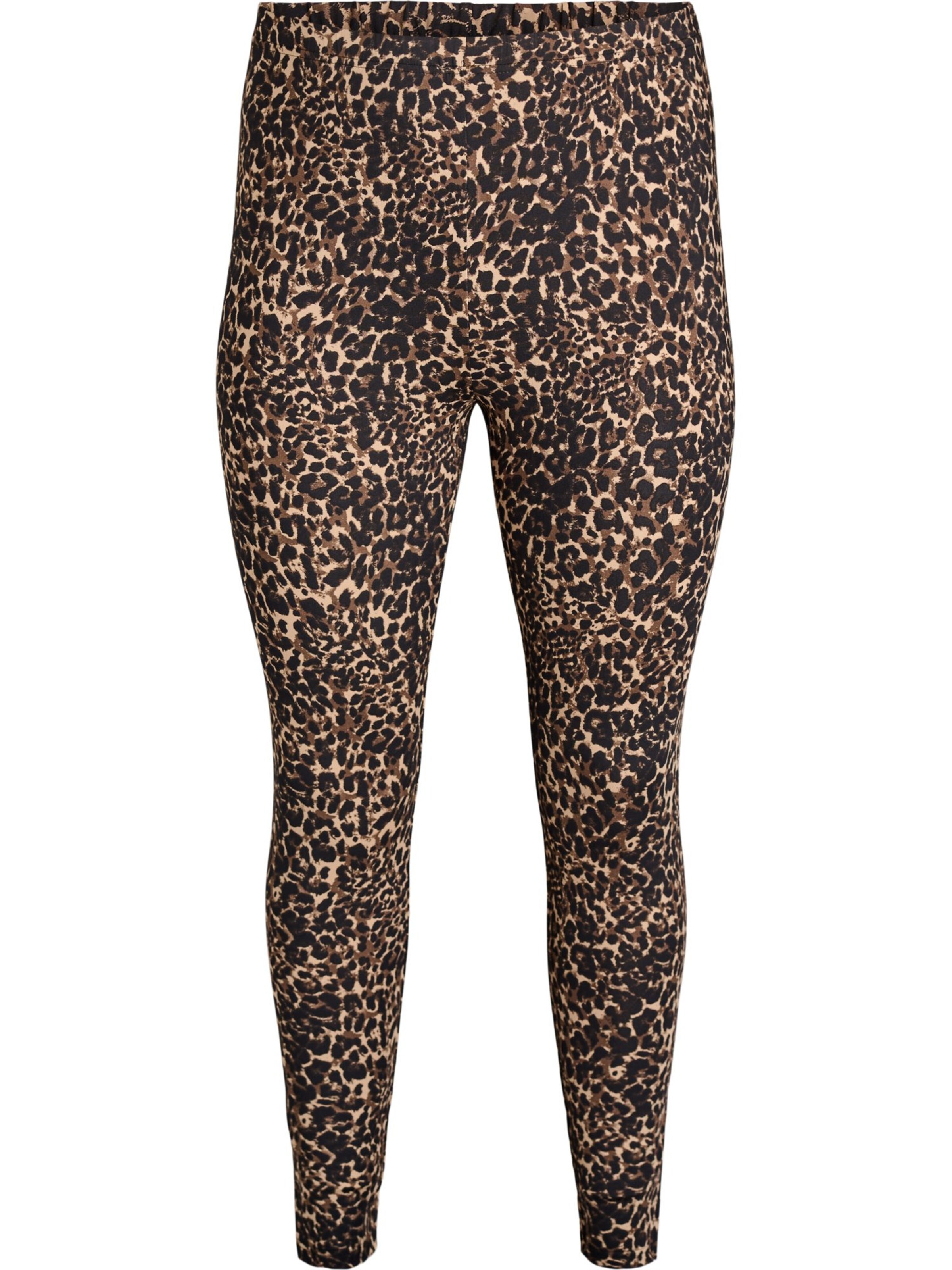 Zizzi Skinny Legíny – hnědá