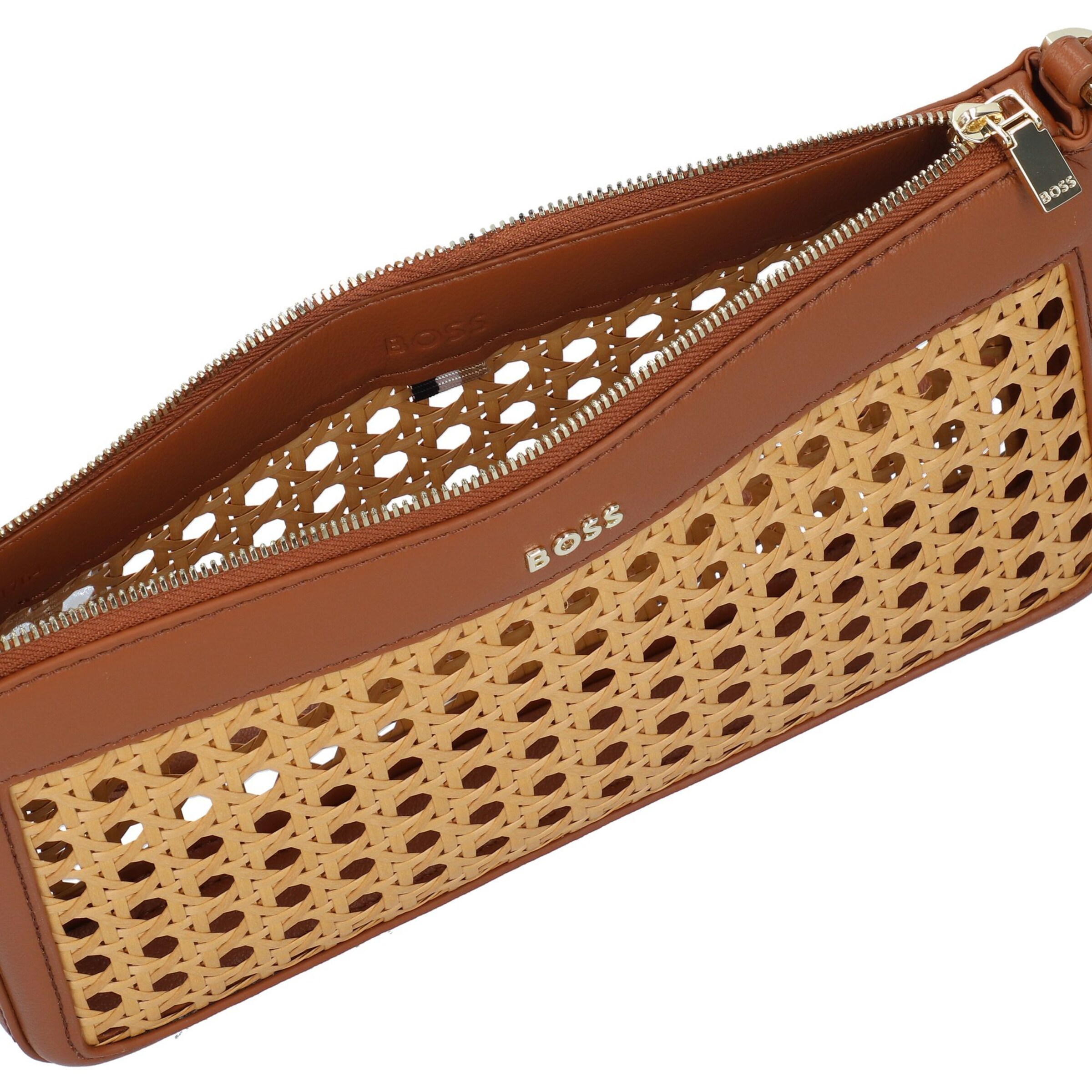 BOSS Schoudertas 'Sandy' in Bruin