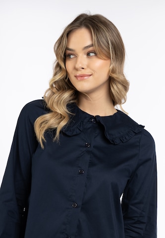 DreiMaster Vintage Blouse in Blauw