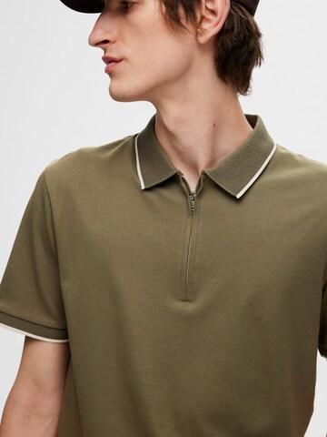 SELECTED HOMME Shirt 'SLHFIGO' in Groen