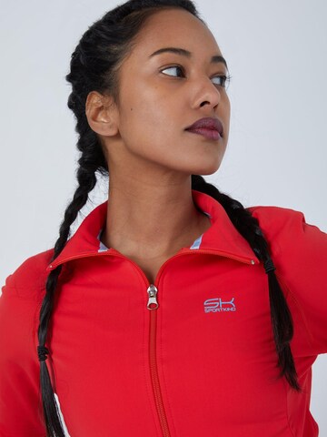 SPORTKIND Sports jacket 'Trainingsjacke' in Red