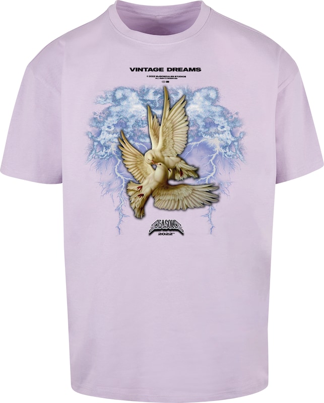 MJ Gonzales T-Shirt 'VINTAGE DREAMS V.1' in Pastelllila