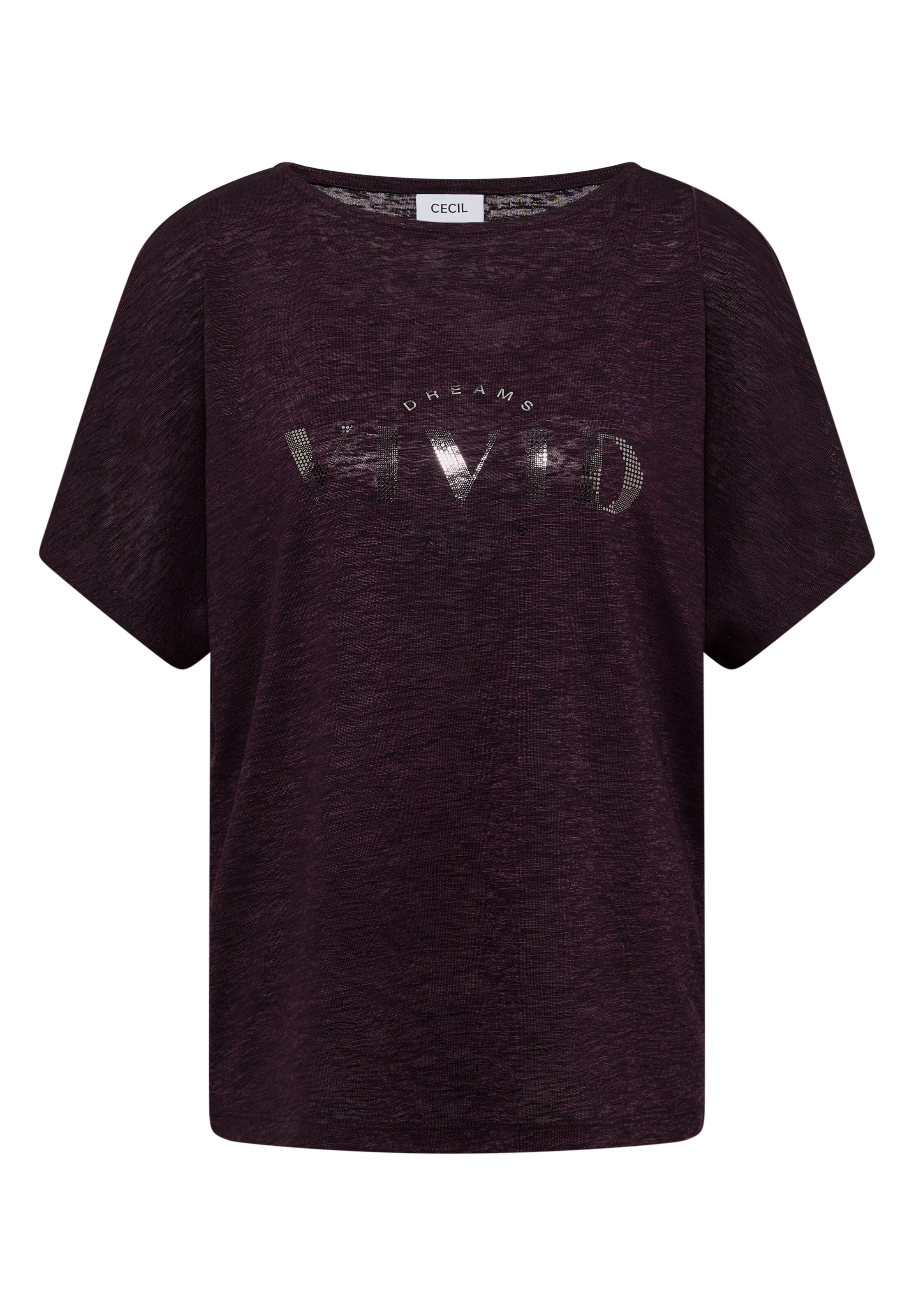 CECIL T-Shirt in Rot: Vorderseite