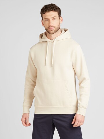 SELECTED HOMME Sweatshirt 'SLHDan' in Beige: Vorderseite