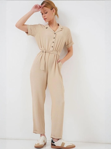 Bigdart Jumpsuit in Beige