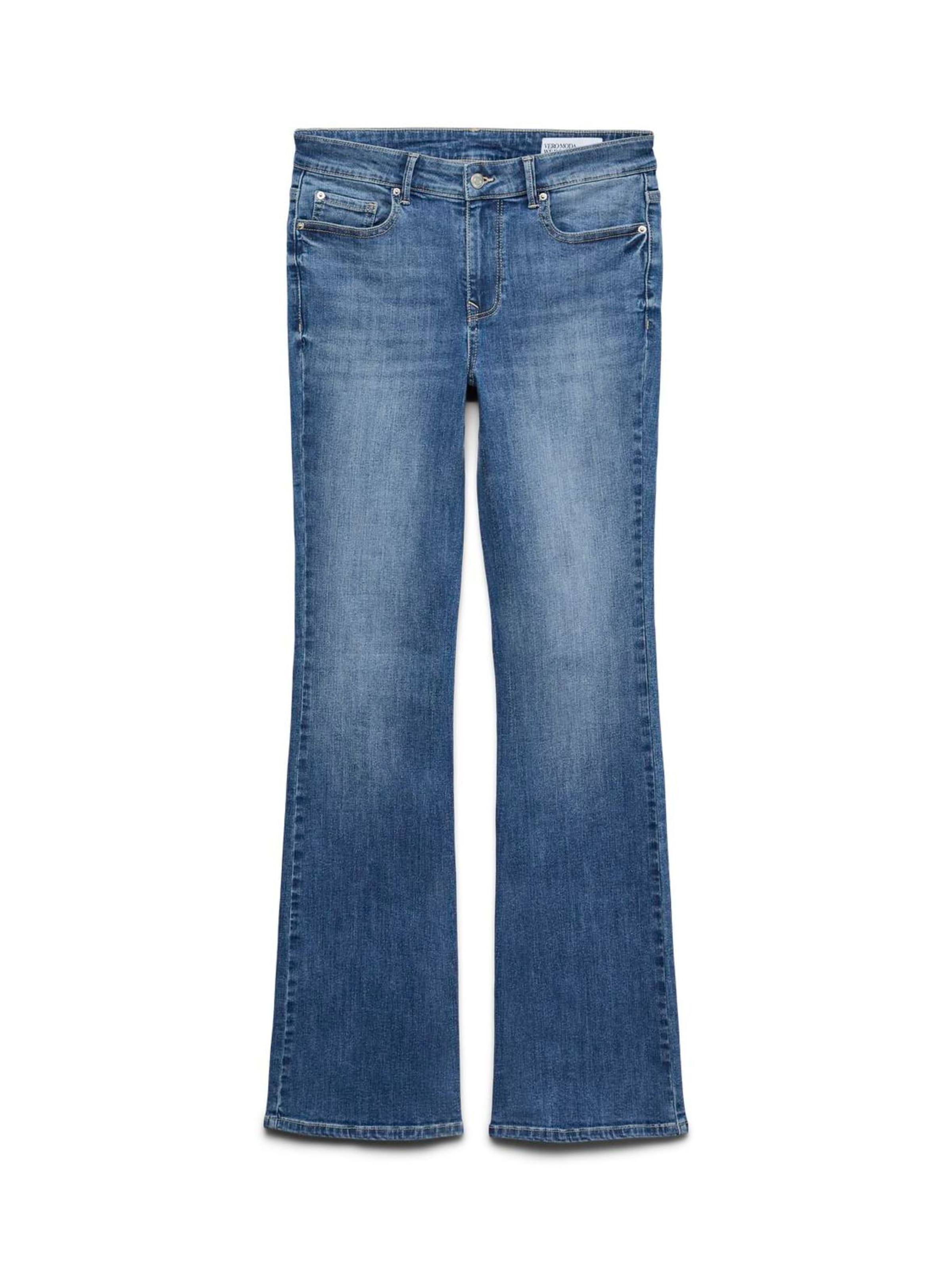 Vero Moda Curve Jean 'VMFlash' en bleu denim, Vue avec produit