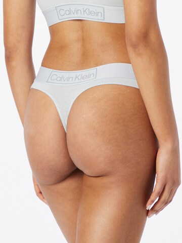 Calvin Klein Underwear Tanga – modrá