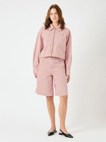 YAS Wide Leg Jeans 'YASSun' i pink