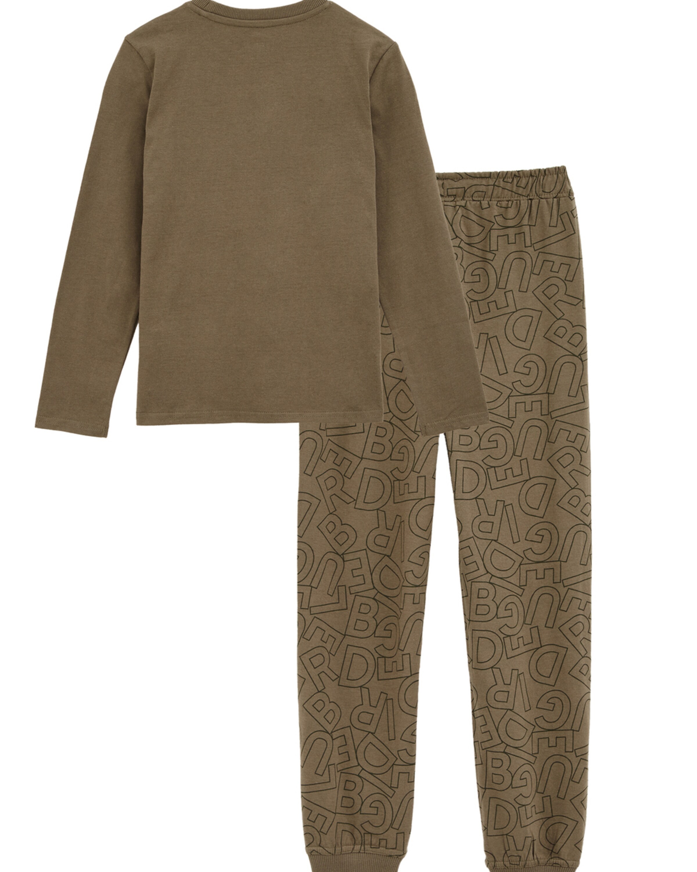 WE Fashion Пижама в Зеленый