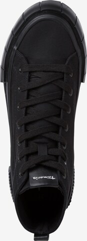 TAMARIS High-Top Sneakers in Black