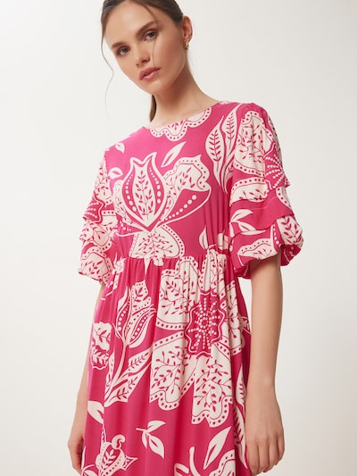 Happiness İstanbul Robe d’été en 36 en rose / blanc, Vue avec produit