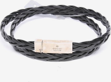 Gucci Gürtel M in Schwarz: Vorderseite