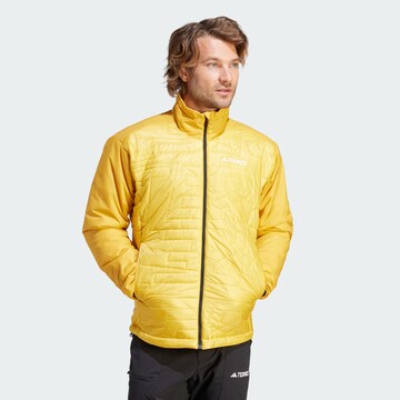 ADIDAS TERREX Athletic Jacket 'Xperior Varlite' in Yellow: front