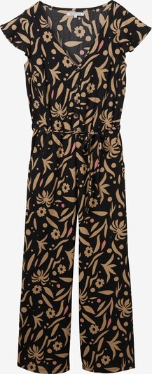 TOM TAILOR DENIM Jumpsuit in braun / pink / schwarz, Produktansicht