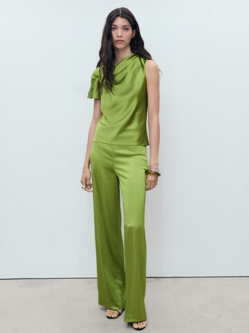 MANGO Blouse 'SATI-A' in Groen