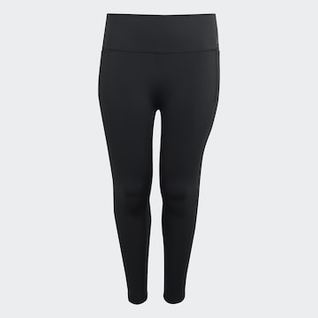 ADIDAS PERFORMANCE Skinny Workout Pants in Black
