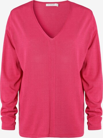 TATUUM Sweter 'TESSO' w kolorze różowy: przód