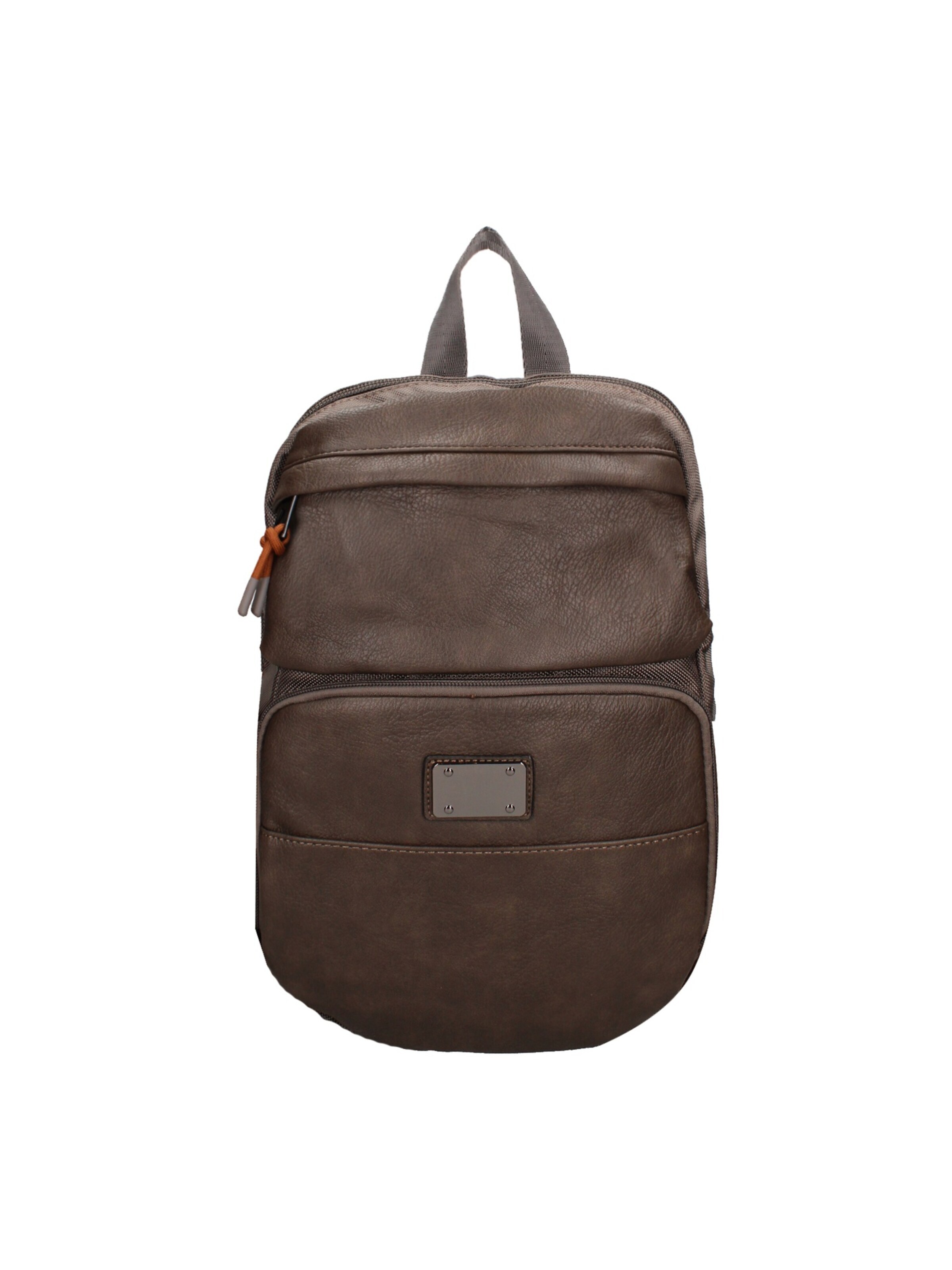 Zaino di Coveri Collection in marrone: frontale