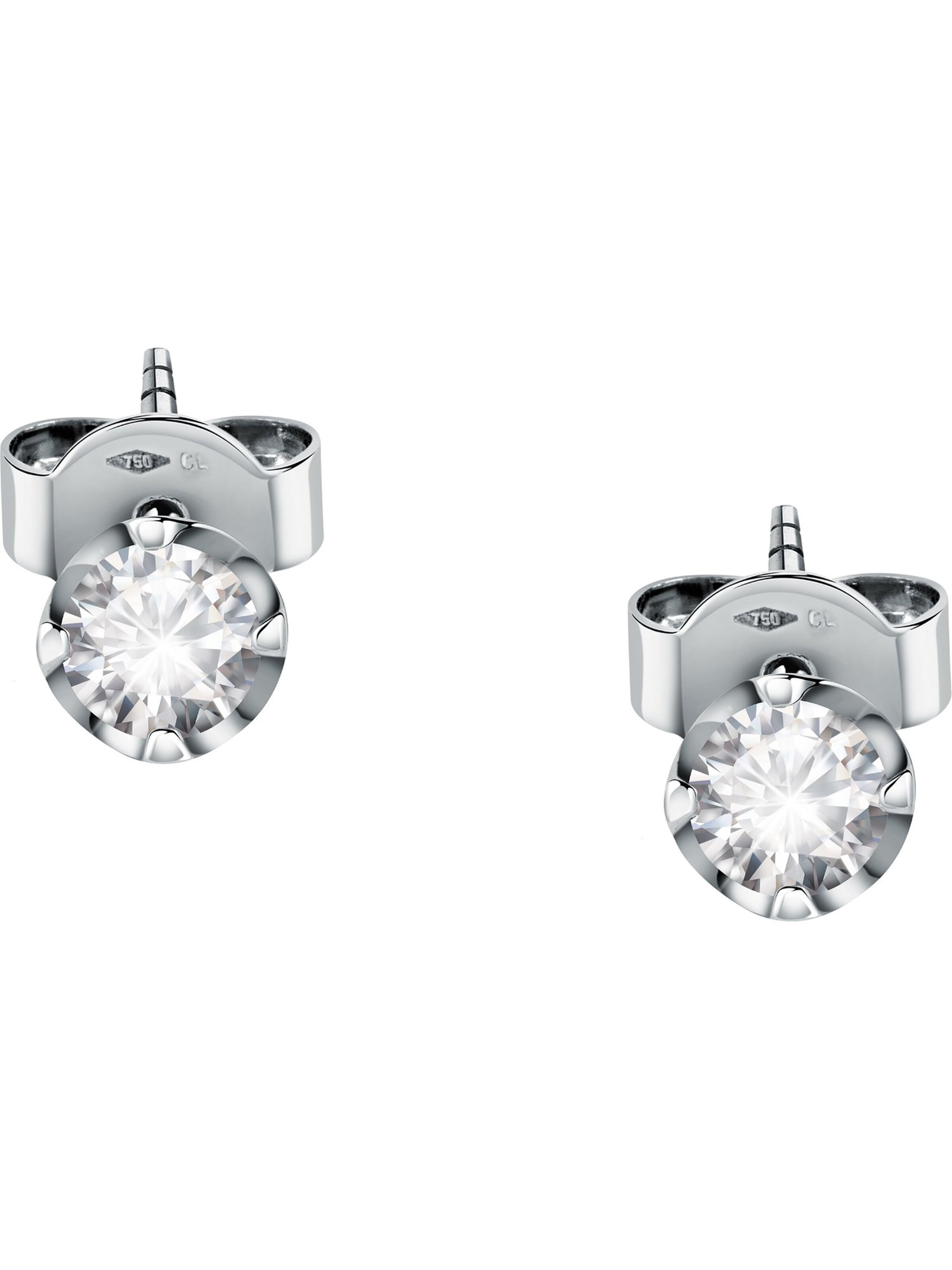 CHRIST Ohrringe in Silber