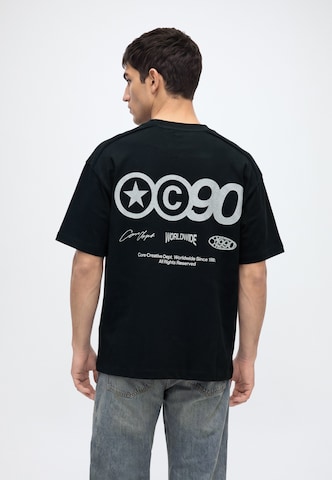 JACK & JONES - Camisa 'JCOECHO' em preto: frente