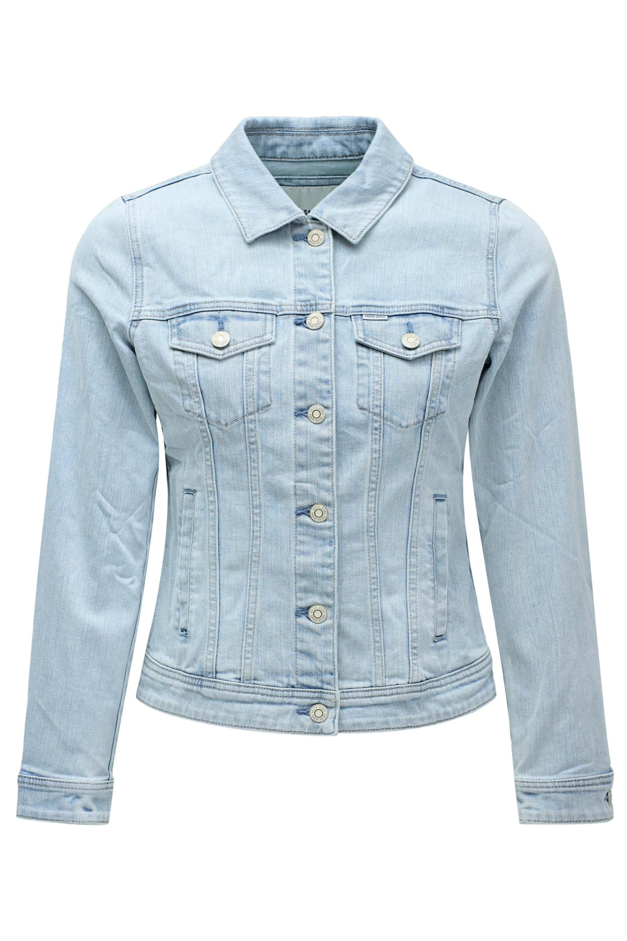 Salsa Jeans Denim Jacket in Blau: Vorderseite