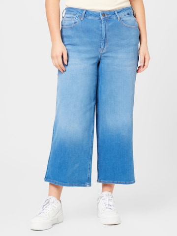 ONLY Carmakoma Flared Jeans 'Adison' in Blau: predná strana