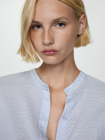 MANGO Bluse 'GOODY' in Blau