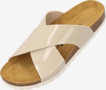 Palado Mules 'Rianel' in Beige: front