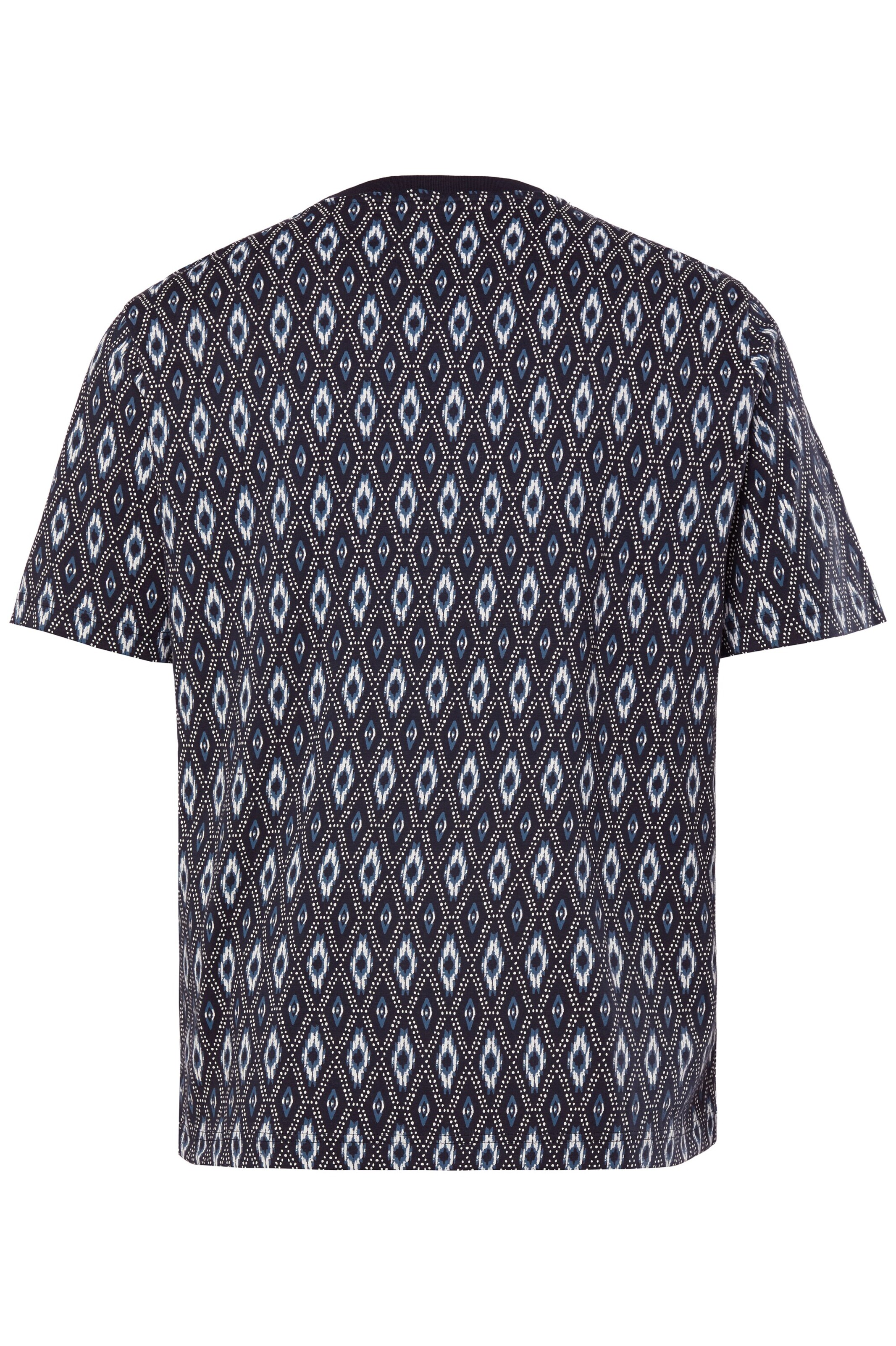 Men Plus T-Shirt in Blau