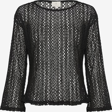 Pullover 'Lykke' di Kaffe in nero: frontale