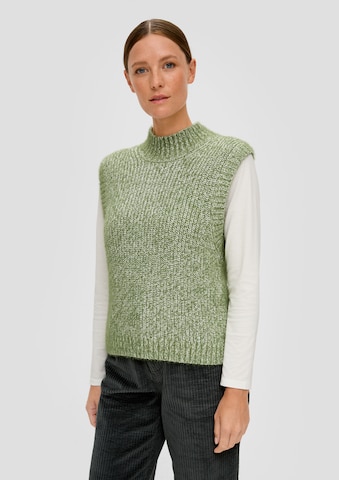 s.Oliver Sweater in Green: front