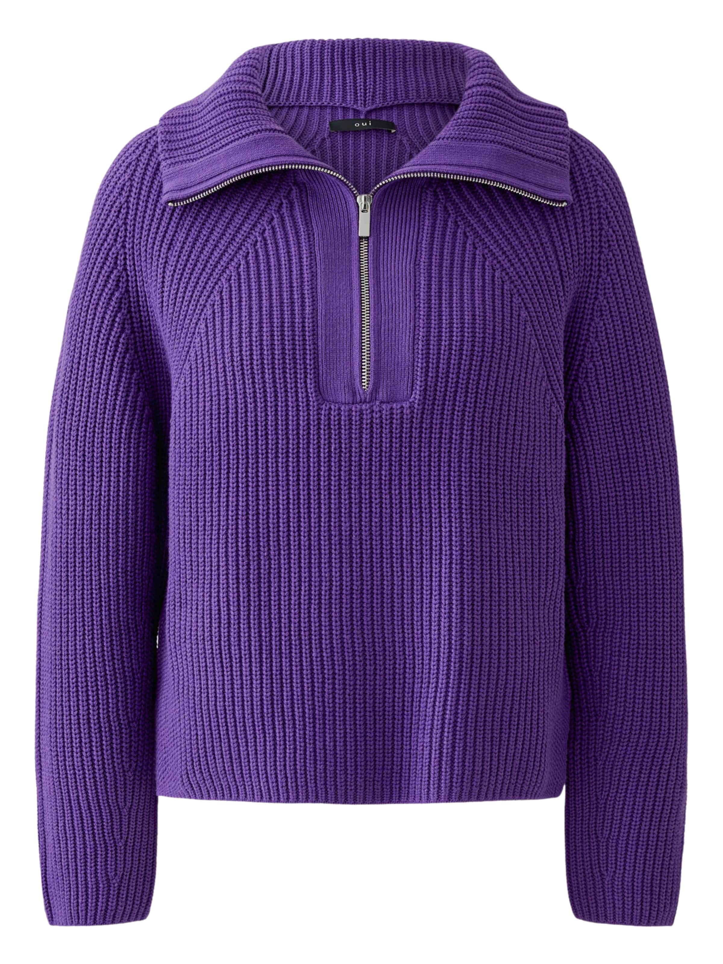 OUI Pullover in Lila: Vorderseite