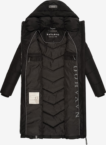 NAVAHOO Winter Coat 'Sahnekatzii XIV' in Black