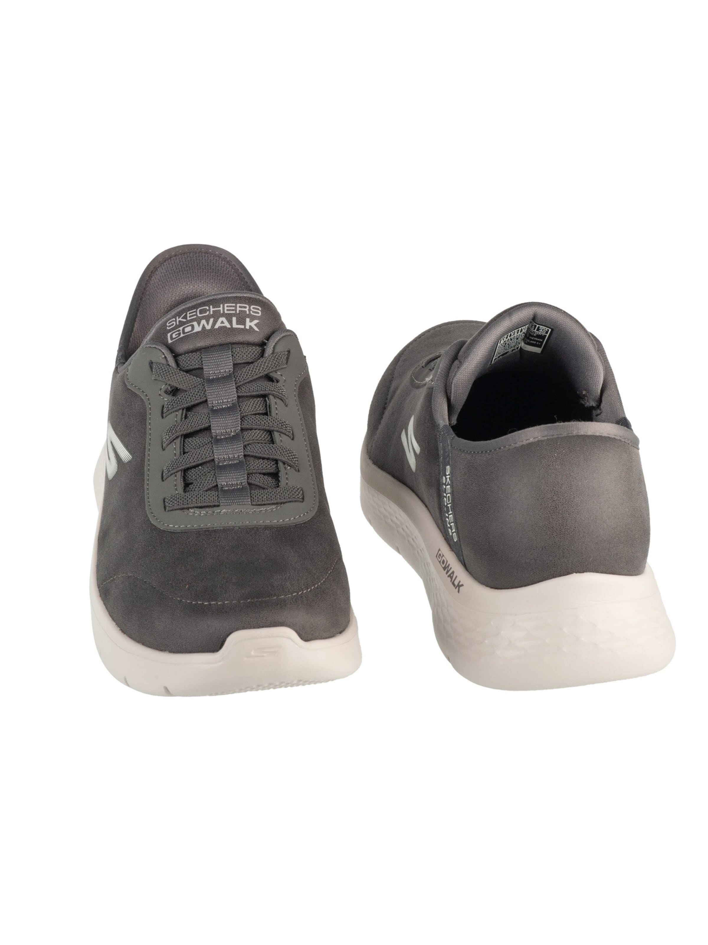 Baskets basses 'Skechers Slip-Ins: GO Walk Flex - Smooth Motion' SKECHERS en gris