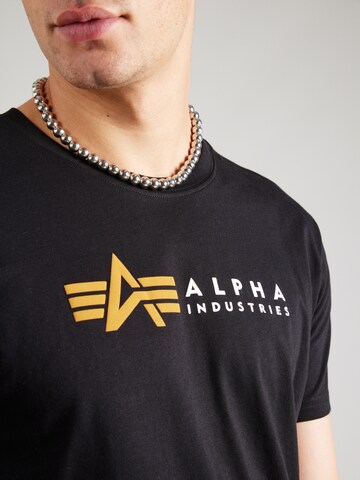 ALPHA INDUSTRIES - Camisa em preto