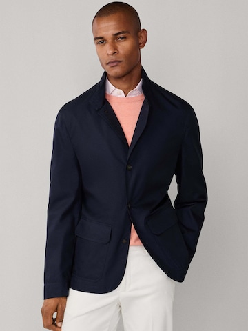 Hackett London Tussenjas in Blauw: voorkant