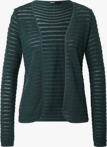 ONLY Pletena jopa 'ONLCrystal' | zelena barva: sprednja stran