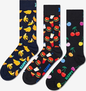 Șosete 'Classic Banana' de la Happy Socks pe albastru: față