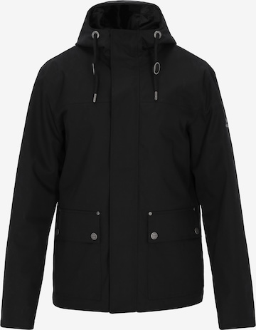 DreiMaster Klassik Weatherproof jacket in Black: front